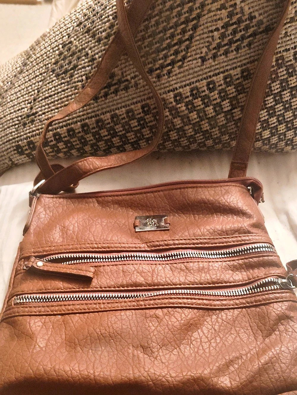 S&CO. Brown Crossbody Bag